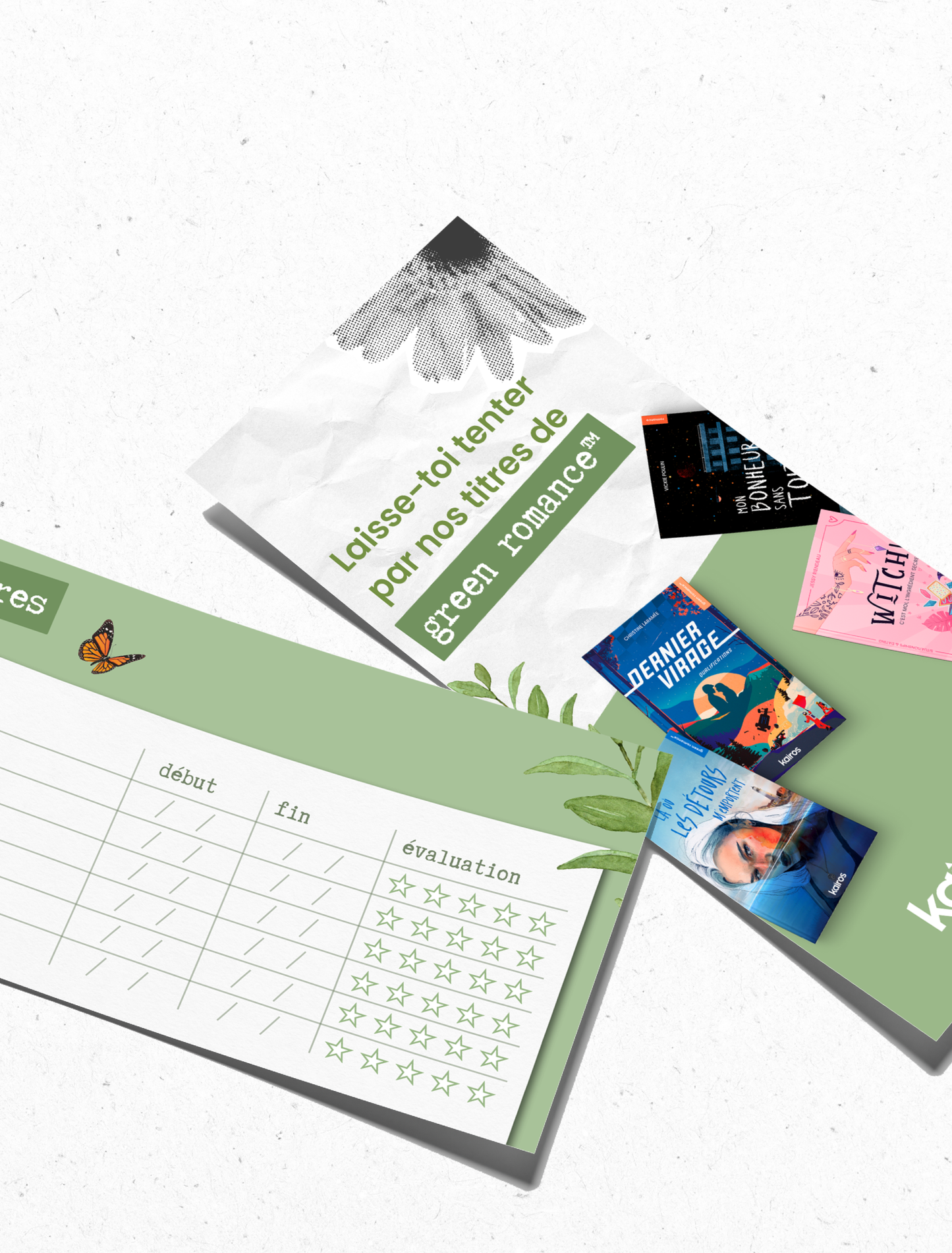 Signet de tes titres de green romance® préférés (drop 2+3)