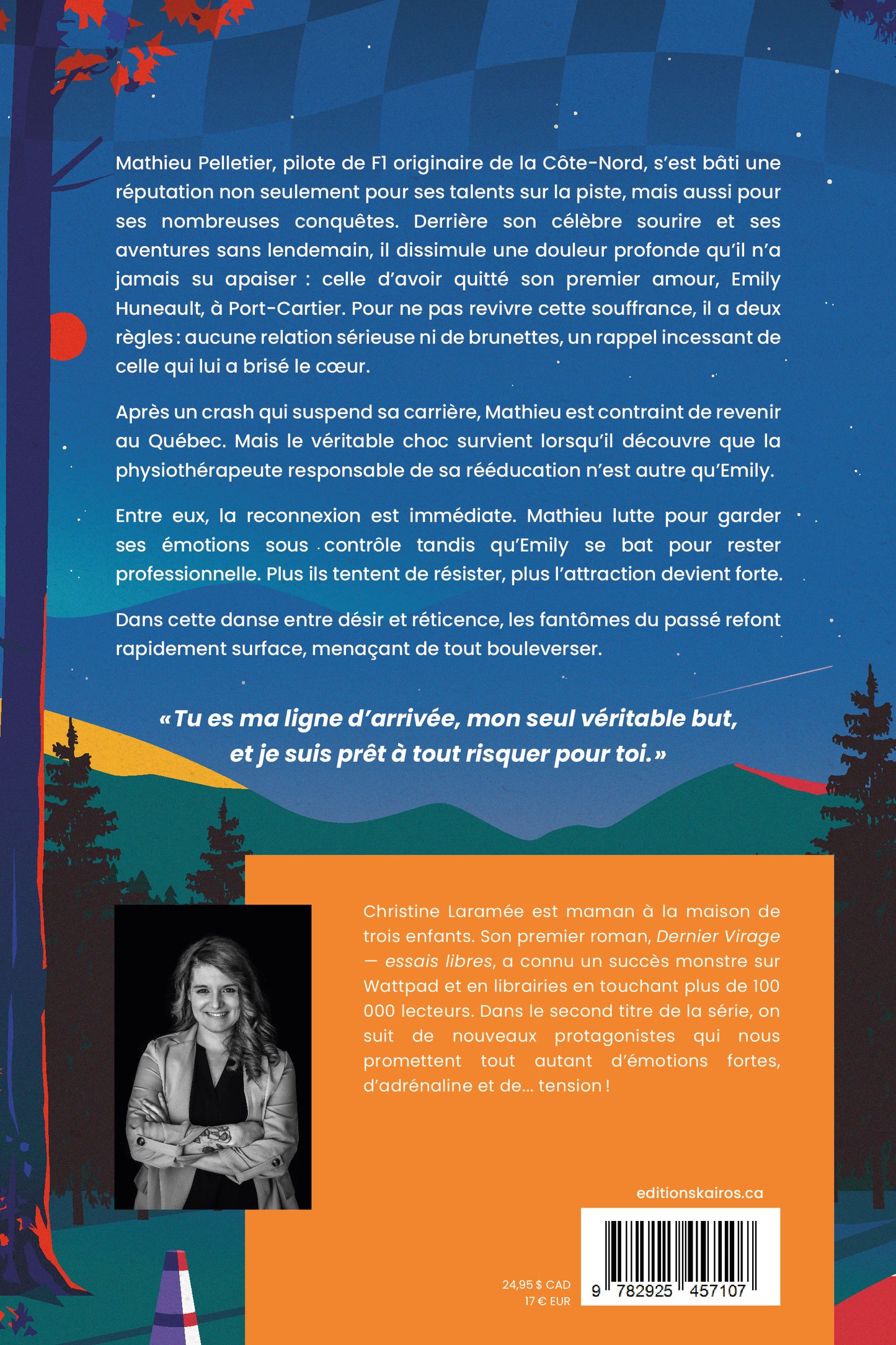 Dernier virage : qualifications - Christine Laramée