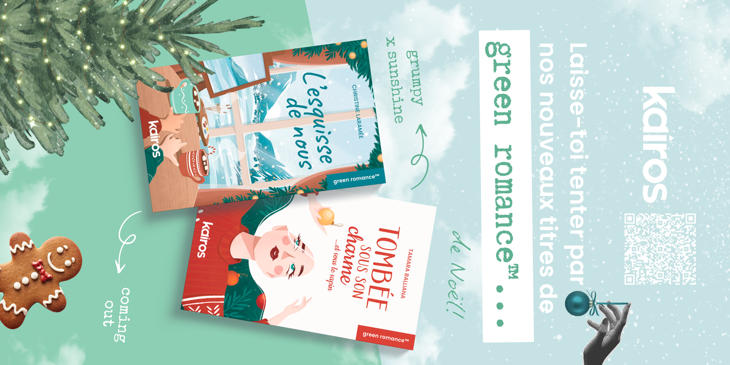 Signet de tes titres de green romance® préférés (drop 5 de Noël)