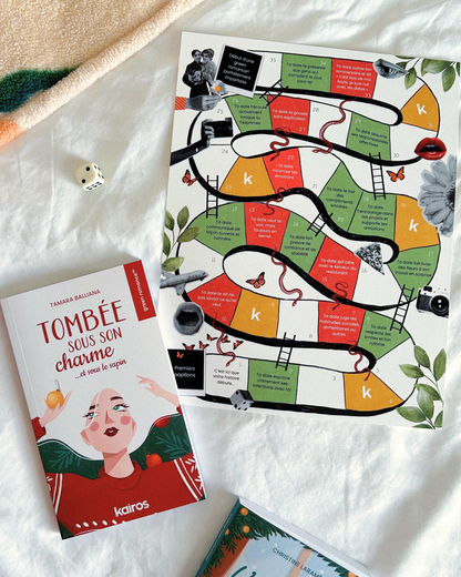 Jeu Serpents & échelles façon green romance®