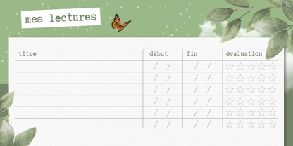 Signet de tes titres de green romance® préférés (drop 6)