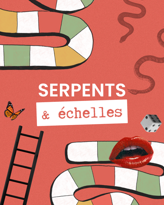 Jeu Serpents & échelles façon green romance®